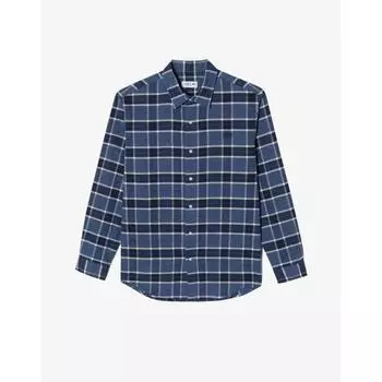 LacoSte Men S Flannel Big Check Shirt Ch202e 54n 3gf