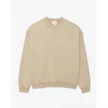 LacoSte Men S garMent Dyed Crewneck Pullover Sh2837 54n 02S 00S