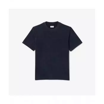 LacoSTe Men S garMenT Dyed ShorT Sleeve T ShirT [black] 00M