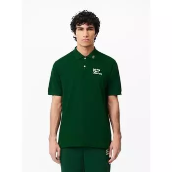 Lacoste Мужское поло с графическим принтом PH8017 54G 132 Q2NPH8017 54G132 003