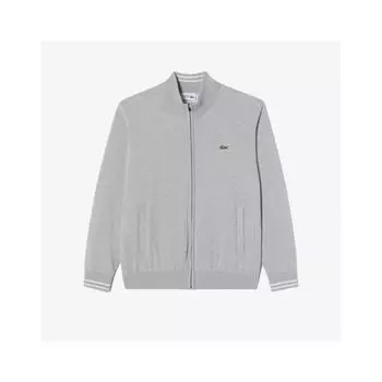 Lacoste Мужской свитер с высоким воротом и застежкой-молнией Ah921e 54n Cca