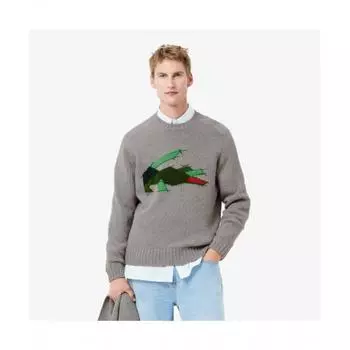 LacoSte Men S Holiday Pullover [gray] 003