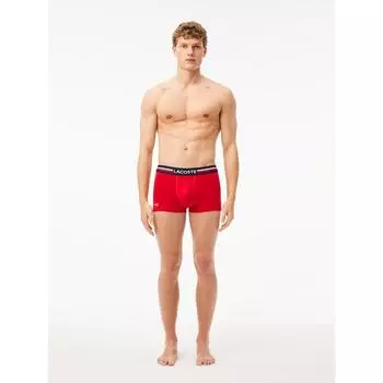 LacoSte Men S Iconic Three Tone WaiStband Trunk 3pack 5h3386 54n W34 Q2n5h3386 54nW34 00S