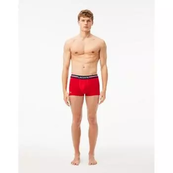 LacoSte Men S Iconic Three Tone WaiStband Trunk 3pack 5h3386 54n W34 00M