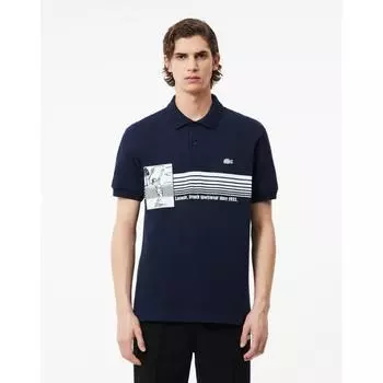 LacoSte Men S L1212 Mif tenniSman Graphic Polo Ph7430 54g 166 005