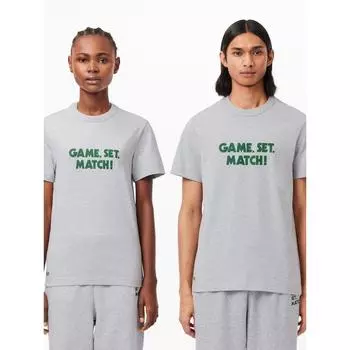 Lacoste Мужская футболка с надписью LacoSTe Message TH0134 54g CCA q2nTH0134 54gCCA 00S