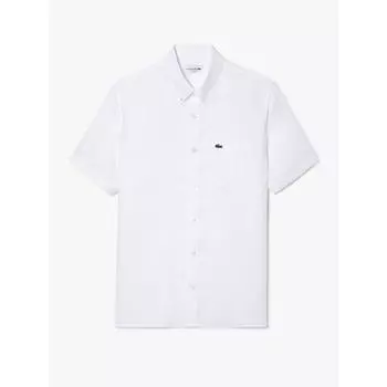 Lacoste Мужская льняная рубашка с коротким рукавом CH5699 54G 001 Q2NCH5699 54G001 040