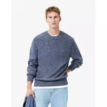 LacoSte Men S Меланжевый свитер с круглым вырезом Ah2920 54n I7y