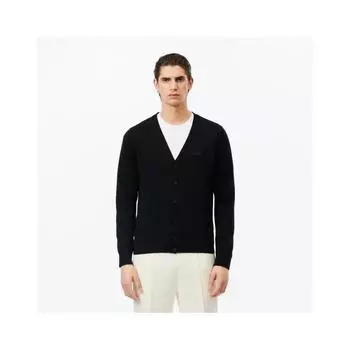 LacoSte Men S Merino Wool V Neck Cardigan Ah5665 54n 031 004