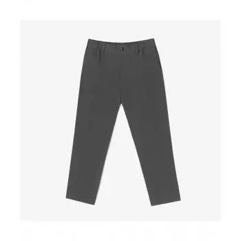 LacoSte Men S Micro Pattern chinoS [charcoal Gray] 040