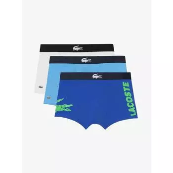 Lacoste Мужские трусы MiSmatch Stretch Cotton, 3 шт., 5h1803, 54 г, Ilz Q2n5h1803, 54 г, Ilz 00S