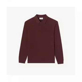 LacoSte Men S pariS Long Sleeve Polo [burgundy] 003