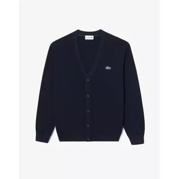 LacoSte Men S Pique tiSSue Cardigan Ah697e 54n 166 003