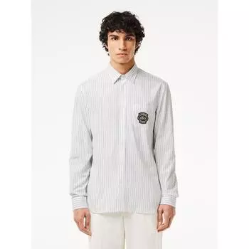 LacoSte Men S Poplin Stripe Shirt Ch0890 54g Iqi q2nCh0890 54gIqi 040