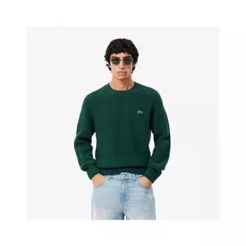 LacoSte Men S Rib tiSSue Wool Pullover Ah3142 54n Yzp 003