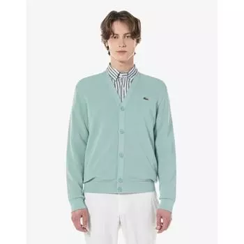 LacoSte Men S ringS ringS baSic V Neck Cardigan Ah986e 54g Lgf 004