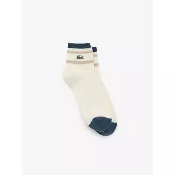 Lacoste Мужские полусредние вафельные носки tiSSue Ra691e 55г 70в q2nRa691e 55г70в 0TU
