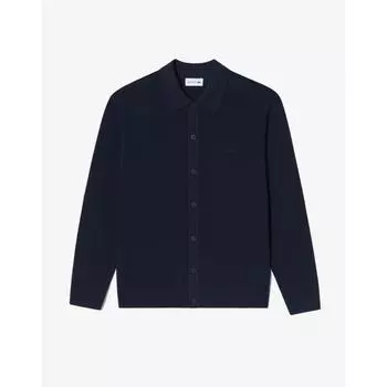 LacoSte Men S Shirt Collar Cardigan Ah090e 54n 166 003