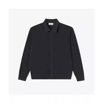 LacoSte Men S Shirt Collar Cardigan [серый] 003