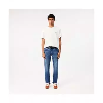 LacoSte Men S Slim Fit Denim pantS [medium Blue] 032