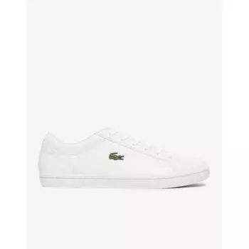 LacoSte Men S StraighSet Leather Sneaker Rz1070m54g 001 270