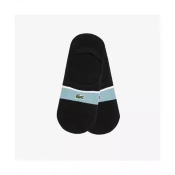 LacoSte Men S Stripe Fake SockS [black] 0TU