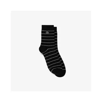 LacoSte Men S Stripe Middle SockS Ra009e 55g 031 0TU