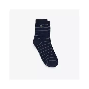 LacoSte Men S Stripe Middle SockS Ra009e 55g 166 0TU