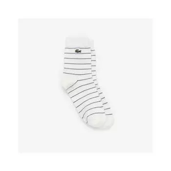 LacoSte Men S Striped Middle SockS Ra009e 55g 70v 0TU