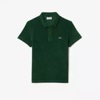LACOSTE Men s SUMMER PACK Махровая футболка-поло [Зеленый]