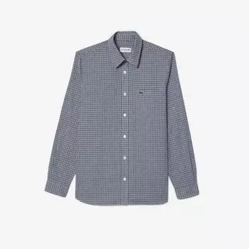 LACOSTE Мужская фланелевая рубашка в клетку CH6266 53N KG2