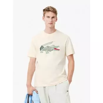 Lacoste Мужская футболка с коротким рукавом Holiday Croc Th3603 54n Xfj q2nTh3603 54nXfj 004