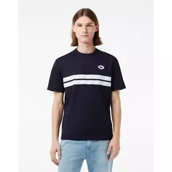 Lacoste Мужская футболка с принтом Color Tipping на спине и большой графикой Th8590 54 г HDE 003