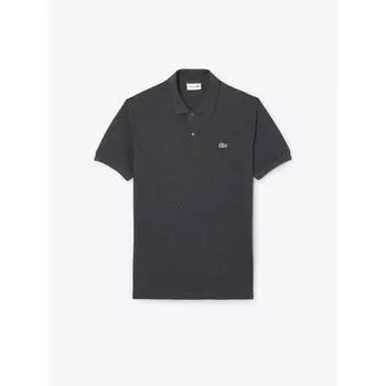 Lacoste Мужская классическая рубашка-поло с коротким рукавом из меланжа Ph3518 54n I7x q2nPh3518 54nI7x 004