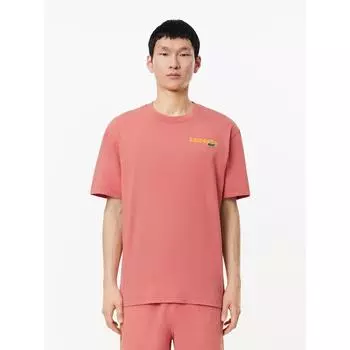 Lacoste Мужская летняя футболка с пигментным принтом TH7544 54G ZV9 Q2NTH7544 54GZV9 004