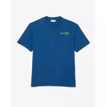 Lacoste Мужская летняя футболка с принтом «пигмент» TH7544 54 г HBM 003