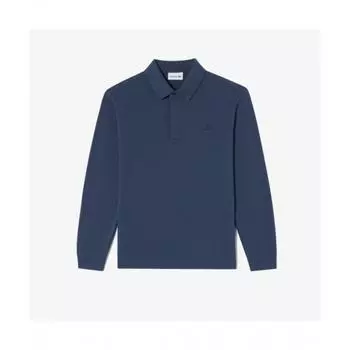 Lacoste Мужская рубашка-поло с длинным рукавом S pariS [темно-синяя] 003