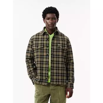 LacoSte Мужская рубашка в клетку с двумя карманами Ch7209 54n Ic3 q2nCh7209 54nIc3 038