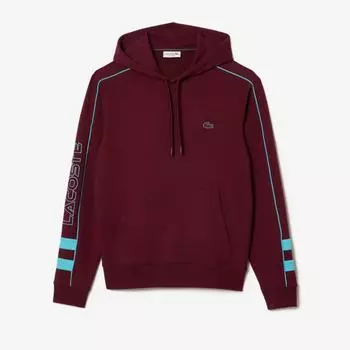 LACOSTE Мужская толстовка с капюшоном и сочетанием цветов ACTIVE SH1439 53N RIS 004