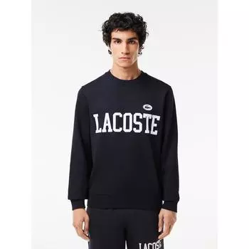 Lacoste Мужская толстовка с круглым вырезом и принтом логотипа SH7420 54G HDE Q2NSH7420 54GHDE 004