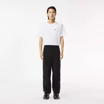 LACOSTE Мужские брюки-карго прямого кроя [черные] 038