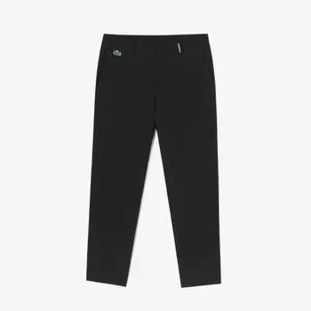 LACOSTE Мужские брюки с зауженным кроем для гольфа [черный]