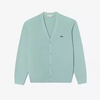 LACOSTE Мужские кольца Кольца Базовый кардиган с V-образным вырезом [Мятный] 004