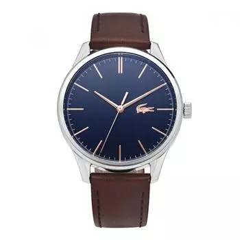 LacoSte Мужские кожаные часы 2011046 Вена 2011046