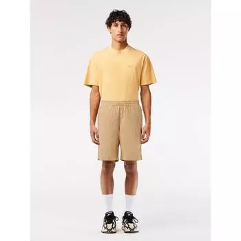 Lacoste Мужские летние шорты из поплина с карманом сзади GH7333 54G IT5 Q2NGH7333 54GIT5 003
