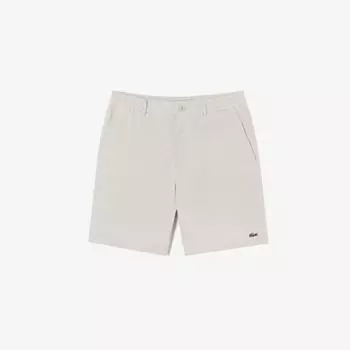 LACOSTE Мужские шорты-чиносы [Бежевый]