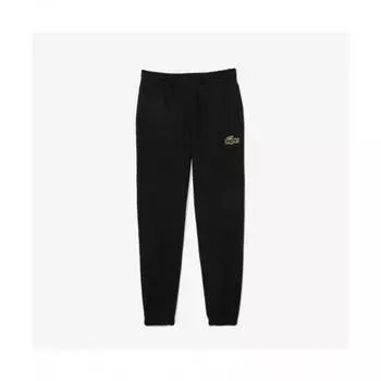 Lacoste Мужские спортивные штаны свободного кроя Big Croc [черные] 00S