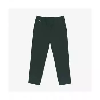 LACOSTE Мужские тканые базовые брюки [Темно-зеленый] 003