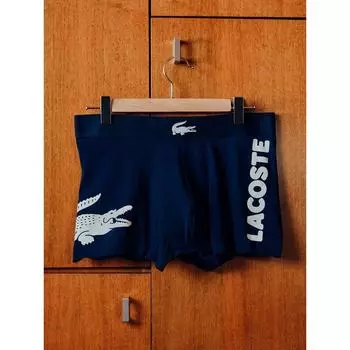 Lacoste Мужские трусы-боксеры из эластичного хлопка с разным размером, 3 шт. 5H1803 54G BCK Q2N5H1803 54GBCK 00S
