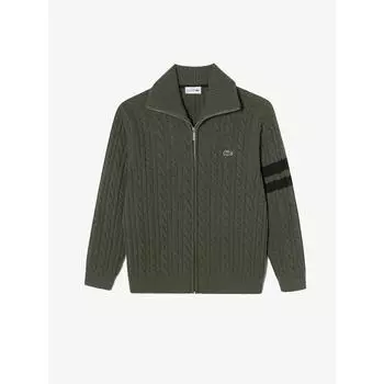 Lacoste Мужской кардиган на молнии с косами AH302E 54N BMY Q2NAH302E 54NBMY 003